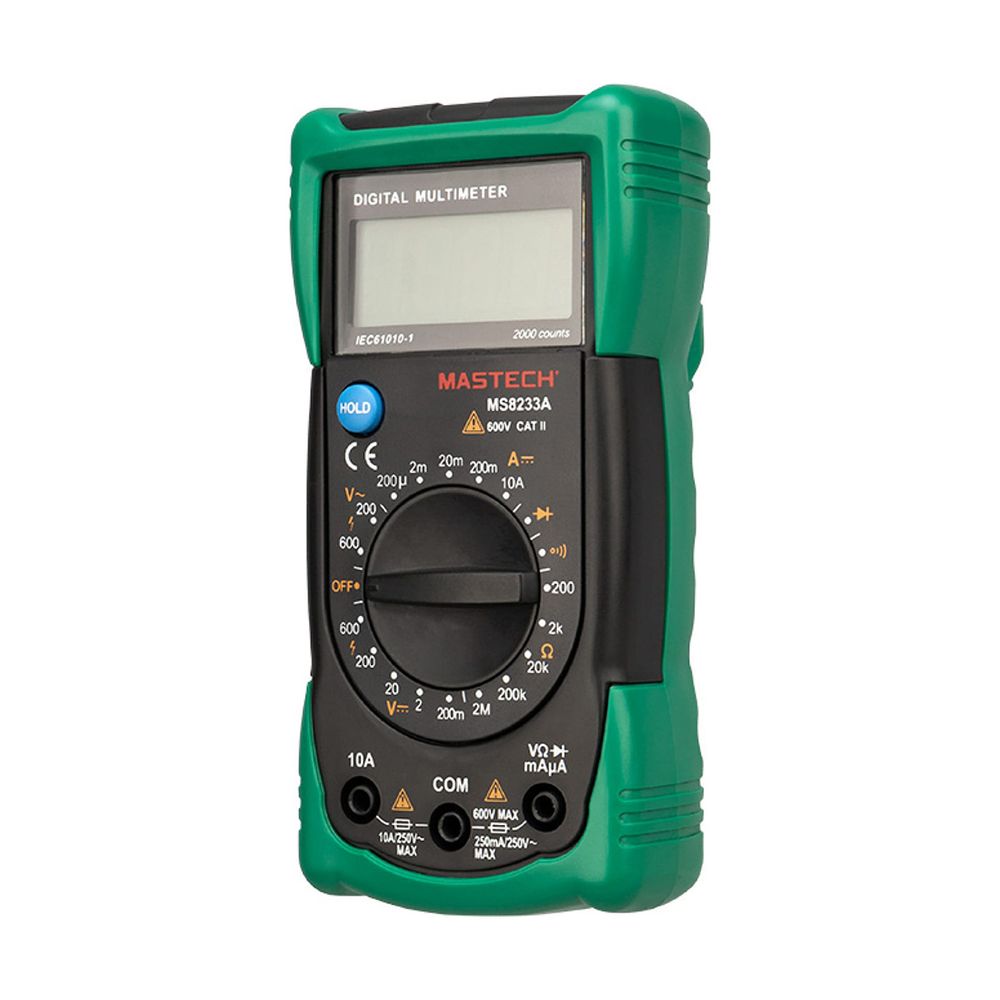 Мультиметр цифровой Mastech MS8233A, с ЖК-дисплеем