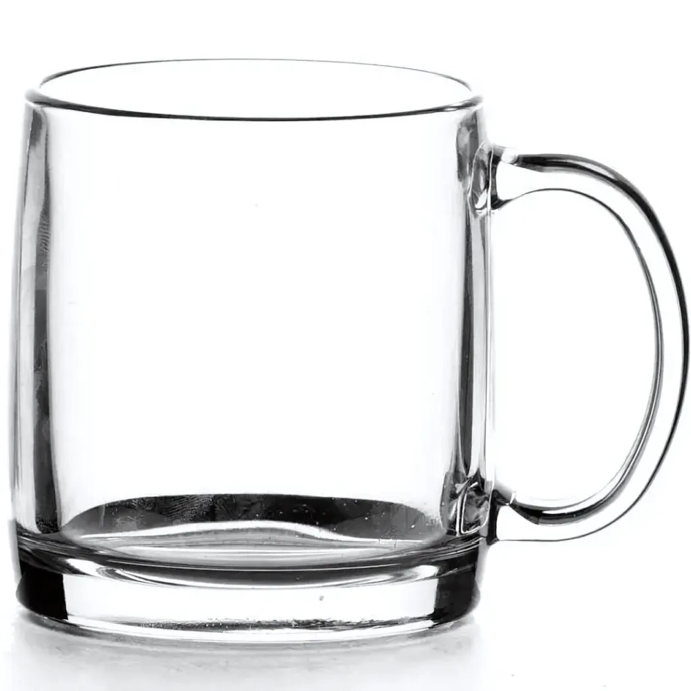 Кружка стеклянная 380мл «Нордик» H8502