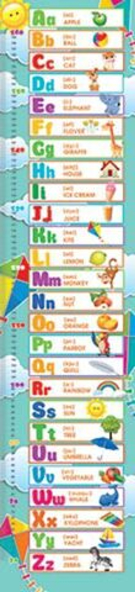 Ростомер "Алфавит английский"