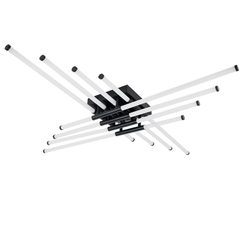 Потолочная светодиодная люстра Mirastyle XL-60268/8 BK