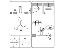 Ambrella Подвесная люстра Loft TR80171
