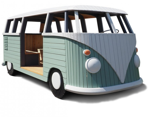 Игровая площадка Фургон мятный