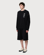 MM6 MAISON MARGIELA СВИТШОТ-ТРАНСФОРМЕР МУЖСКОЙ С ЛОГОТИПОМ БРЕНДА