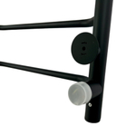 Полотенцесушитель ПЭК сп 6, 80*50 (Черный ВГП)