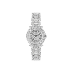 KANGOL Custom Baby"s Breath Turn Of Fortune Quartz Movement Metal Strap Watch Women"s Watch Silver Dial