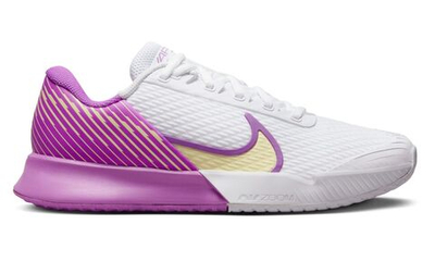 Женские Кроссовки теннисные Nike Zoom Vapor Pro 2 HC - white/citron tint/fuchsia dream/earth