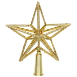 Звезда на елку «Кремлевское сияние» 15*18 см, Золото
