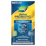 Nature's Way, пробиотик Optima®, Fortify® для людей старше 50 лет, 90 млрд КОЕ, 30 капсул с отсроченным высвобождением