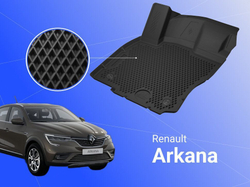 Коврики EVA 3D для Renault Arkana 2019+ Delform Standard EVS-1203