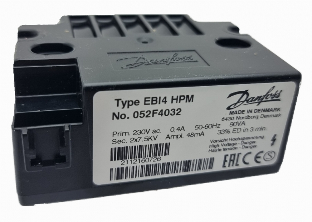 Трансформатор розжига Danfoss EBI4 CM 052F4034