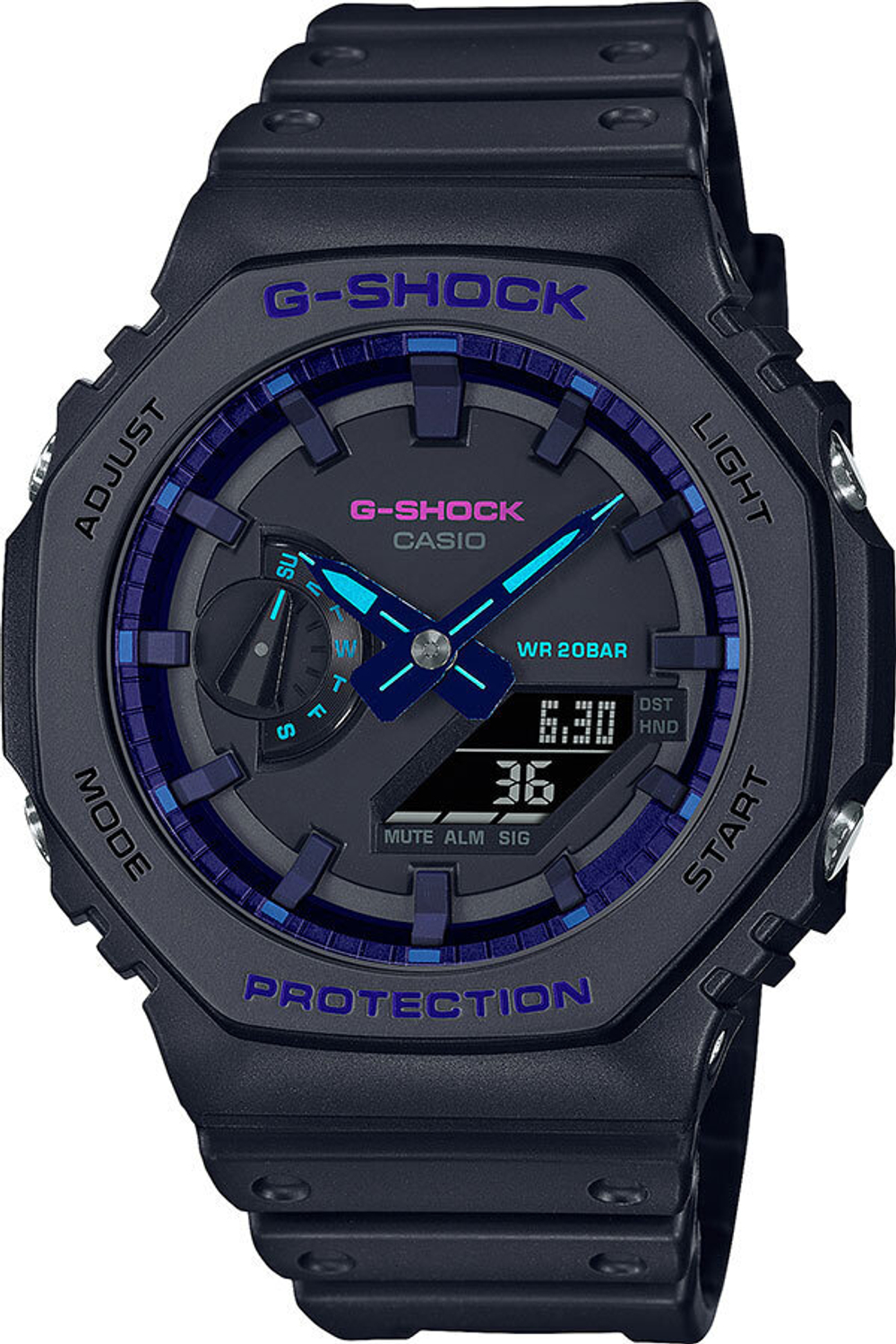 Часы Casio GA-2100VB-1A