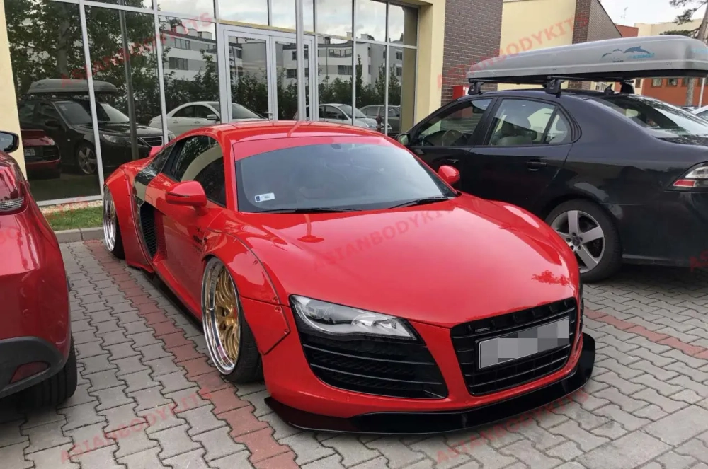Широкий обвес в стиле LB для AUDI R8 TYPE 42 2007 - 2015 Ауди