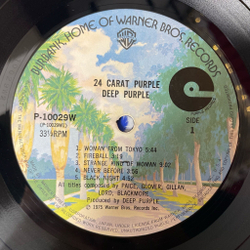 Винтажная виниловая пластинка LP Deep Purple 24 Carat Purple (Japan 1975) (Obi) Child In Time