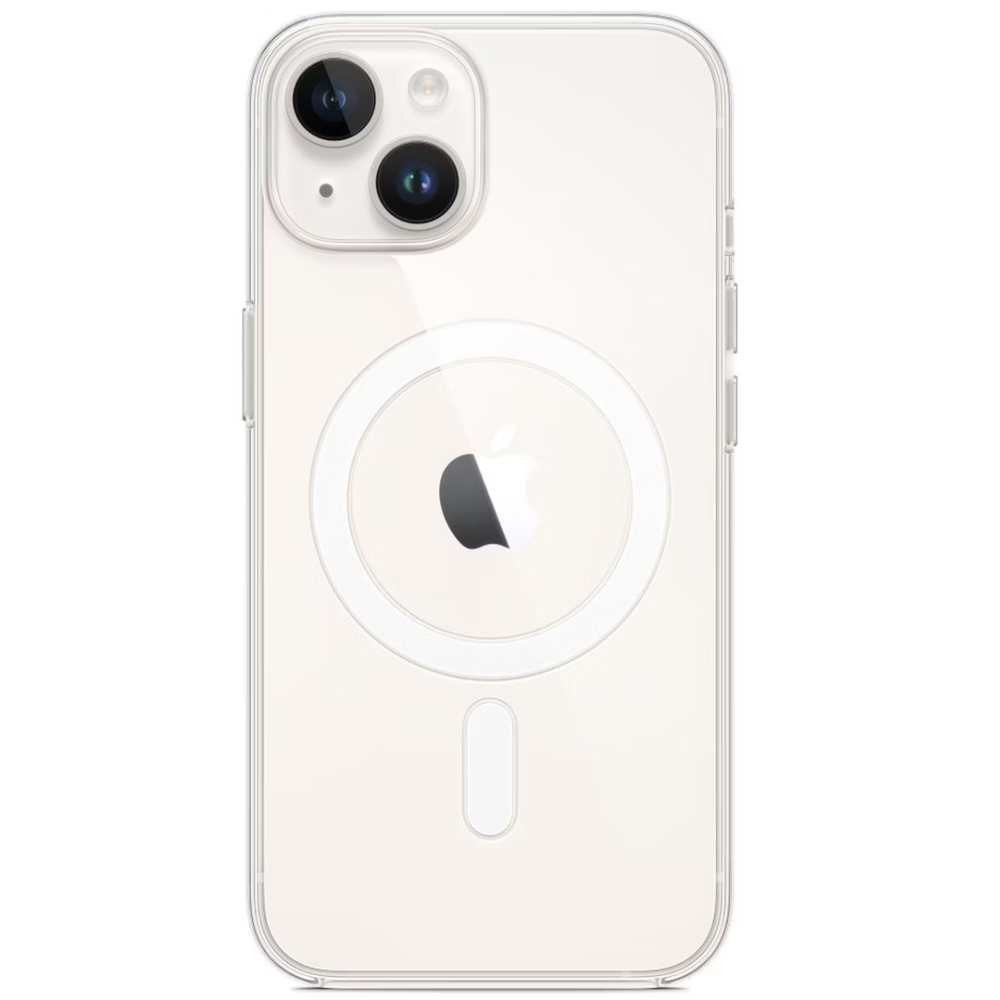 Силиконовая накладка Clear Case MagSafe IPhone 14