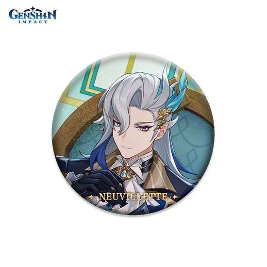 Значок Genshin Impact Нёвиллет Neuvillette 6942421149576