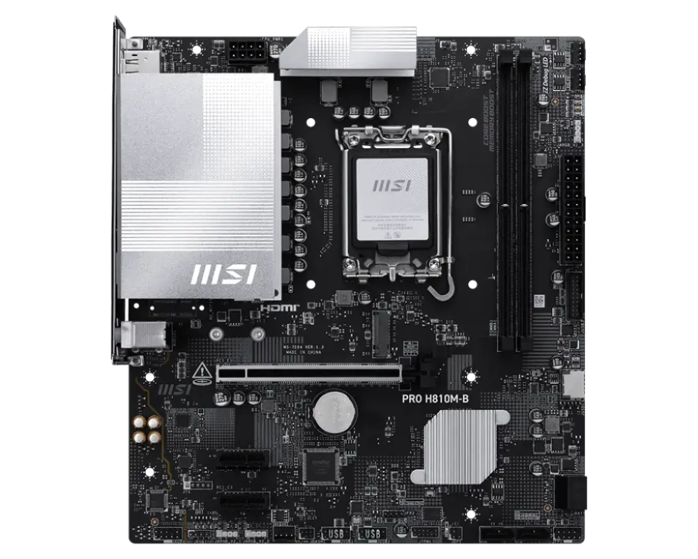 Материнская плата MSI PRO H810M-B (PRO H810M-B)