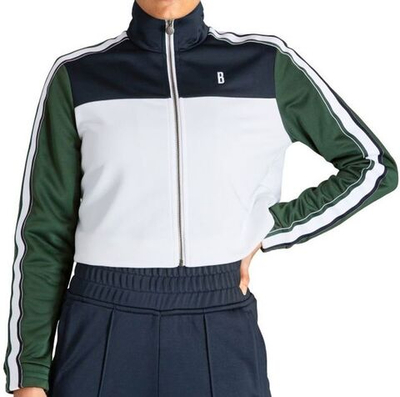 Женская Кофта теннисная Björn Borg Track Jacket Maggie W - stripe blocking