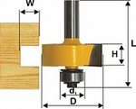 Фреза по дереву кромочная фальцевая Ø50.8х2.0 твердосплав ц/хв 8 ЭНКОР