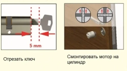 Utopic Ok для монтажа на цилиндр ключ ключ