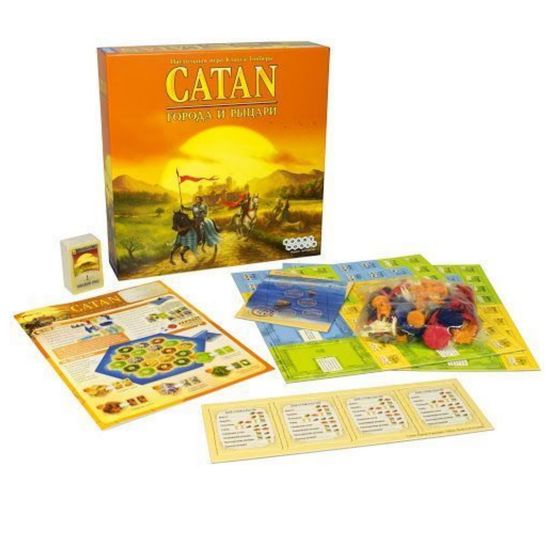 Настольная игра: Колонизаторы. Города и рыцари