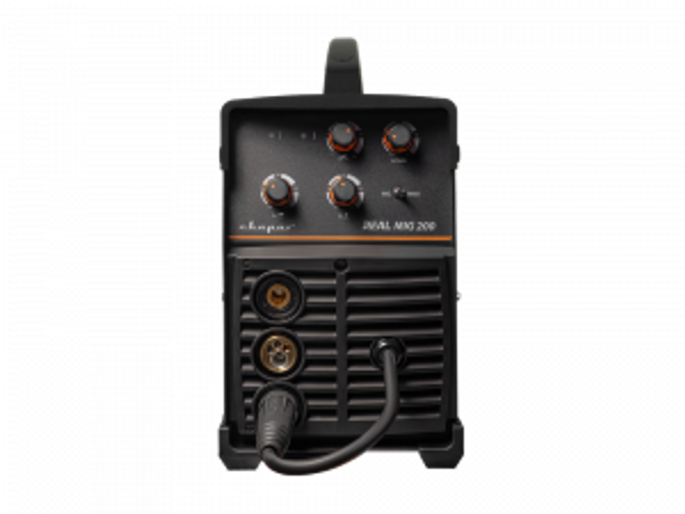 Инвертор сварочный MIG 200 "REAL" (N24002N) Black (маска+краги)