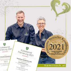 Масло тыквенных семечек нерафинированное Hamlitsch кувшинчик 250 мл, Австрия