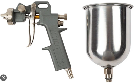 Краскопульт 162 А1 верхний металлический бачок, сопло Ø2,5 SB (20шт)