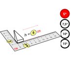 Элемент пирамидальный для GigaBloks Outdoor красный