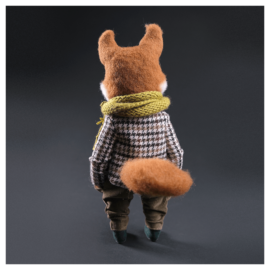 Валяная игрушка «Бельчонок Андрюша»