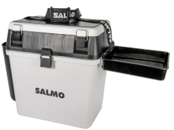 Ящик рыболовный зимний Salmo 2-х ярус.(из 5-ти частей) пласт. 39.5x24.5x38см сер.