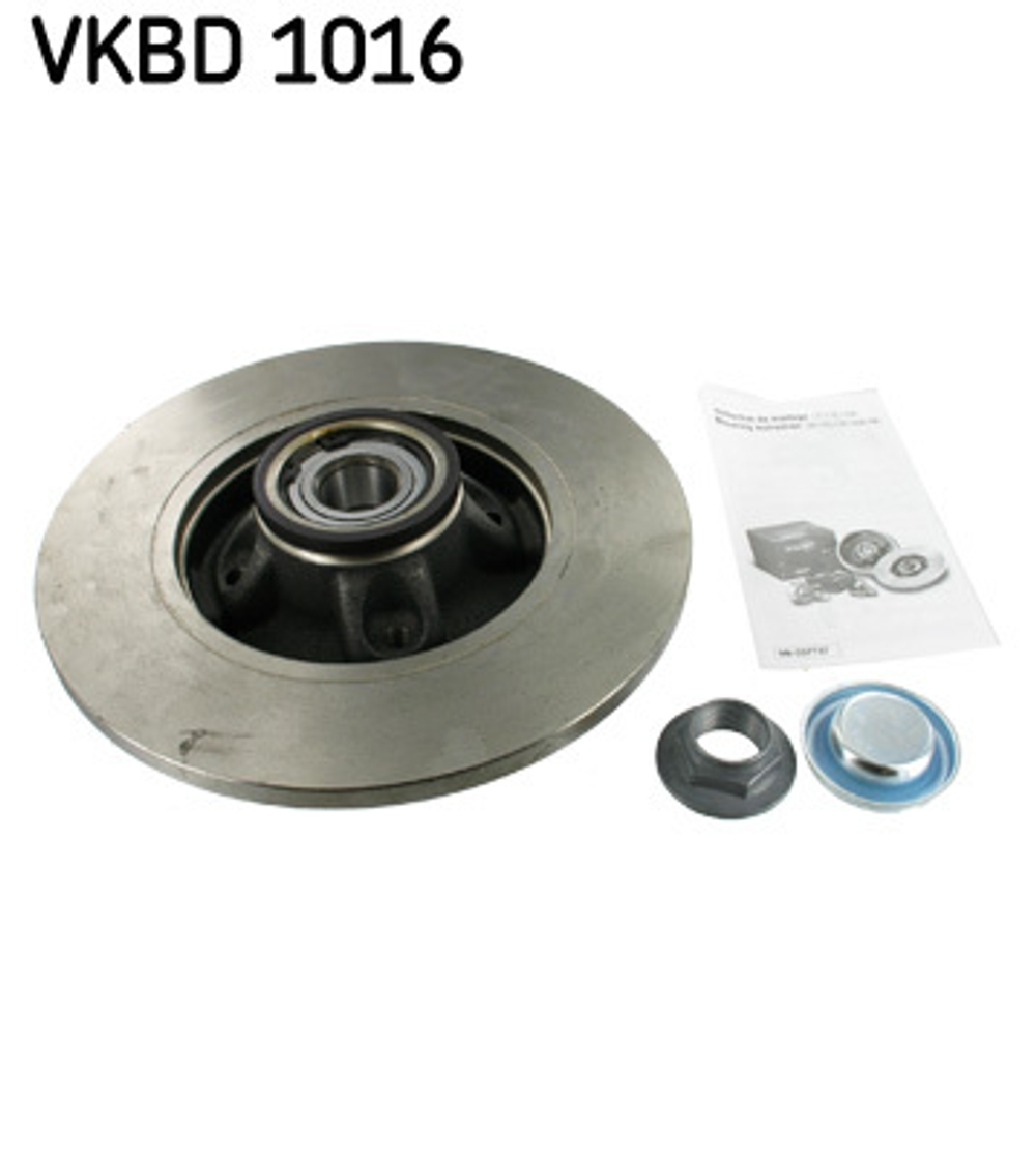 SKF - VKBD1016-SKF - Brake Disc - Povrat artikla narucenog iz Njemacke nije moguc.
