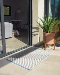 Коврик из переработанного пластика Catiana 60x90 см серый