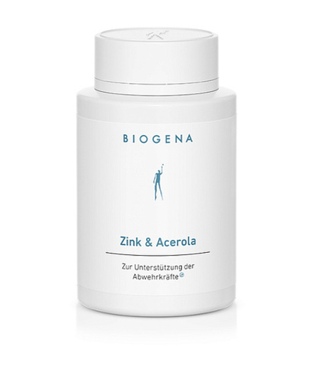 BIOGENA Цинк & Ацерола, 120 капс