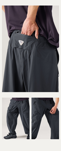 Брюки Nothomme Blue Stretch Outdoor Hiking Reflective Cargo Pants