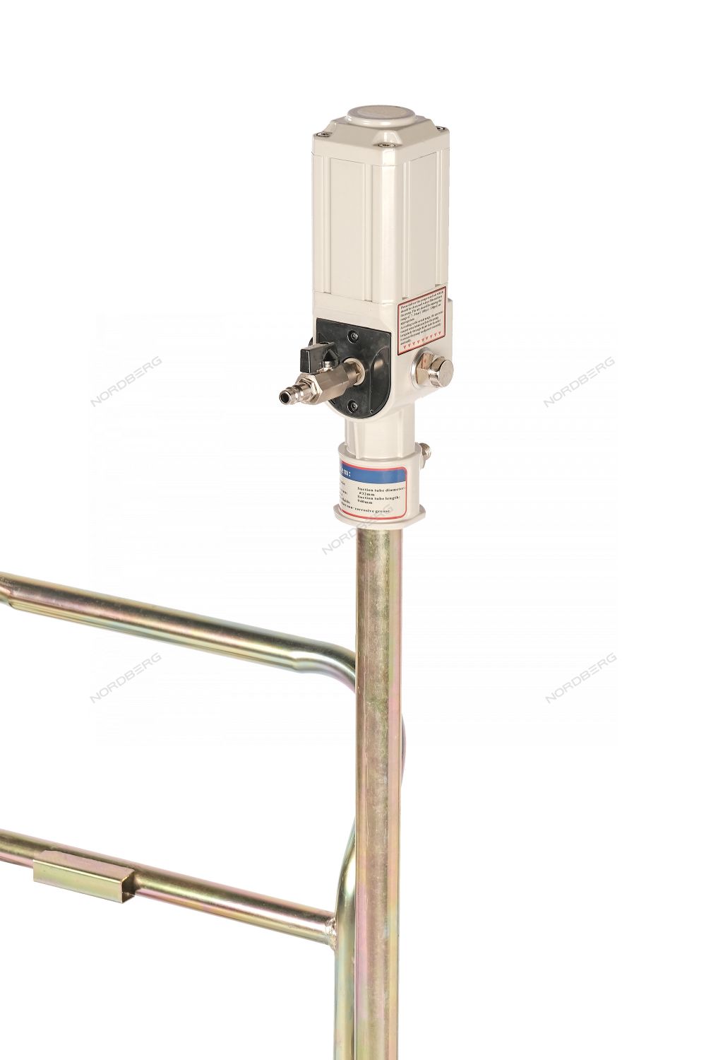 NORDBERG (NO5026) Установка пневматическая для раздачи густой смазки из бочек до 200 л, c тележкой