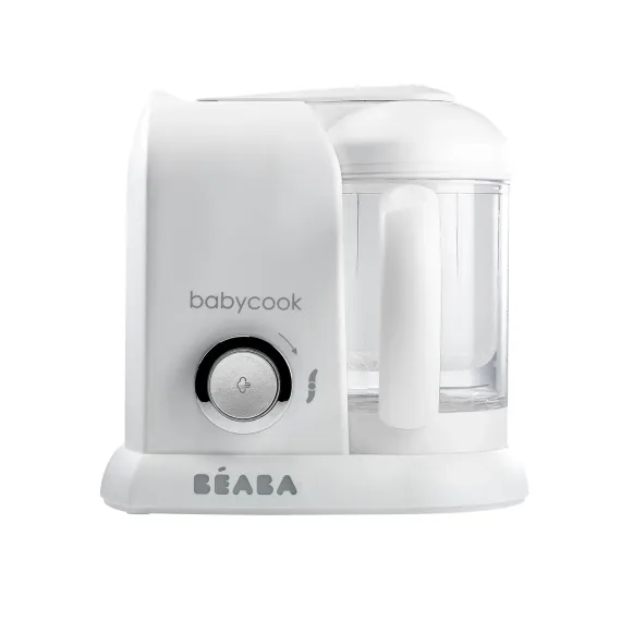 Блендер-пароварка Beaba Babycook Solo White Silver
