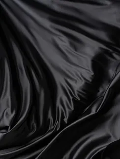 Атлас-стрейч бельевой оптом арт. 1007, Китай, черный 170