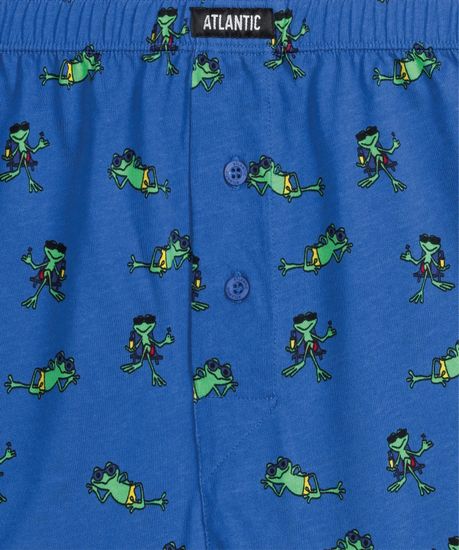 Трусы (2 шт) мужские семейные Atlantic 2MBH-006, темно-синий + темно-голубой