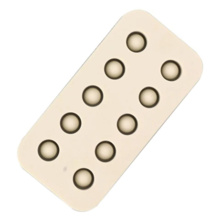 Шаблон для изготовления 10 мисочек (силикон)