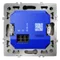 Выключатель встраиваемый VOLTUM S70 карточный 16А, (сталь) vls010705