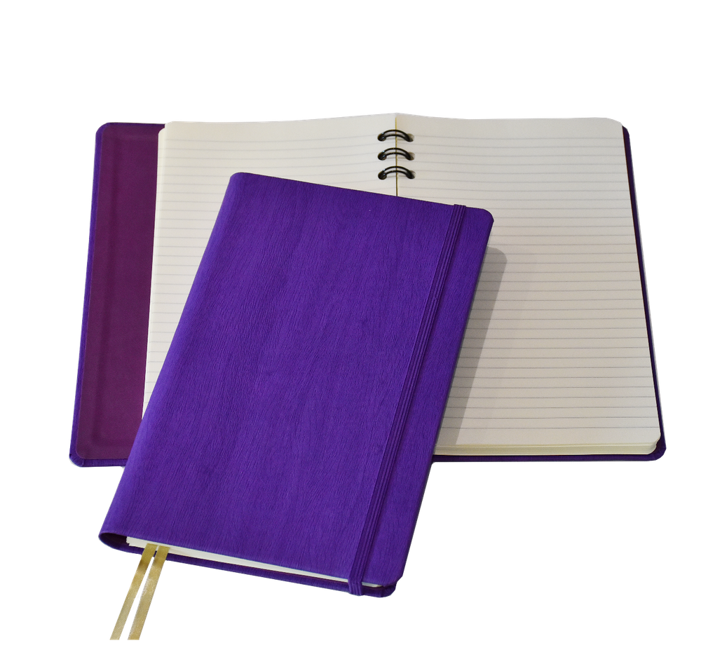 Блокнот Lediberg Gardena Фиолетовый