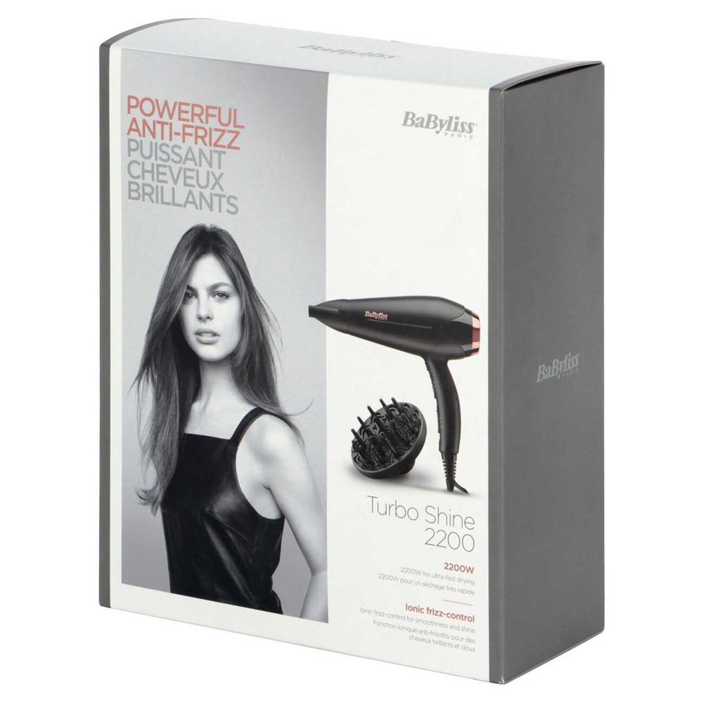 Фен Babyliss Turbo Shine 2200 D570DE - 3