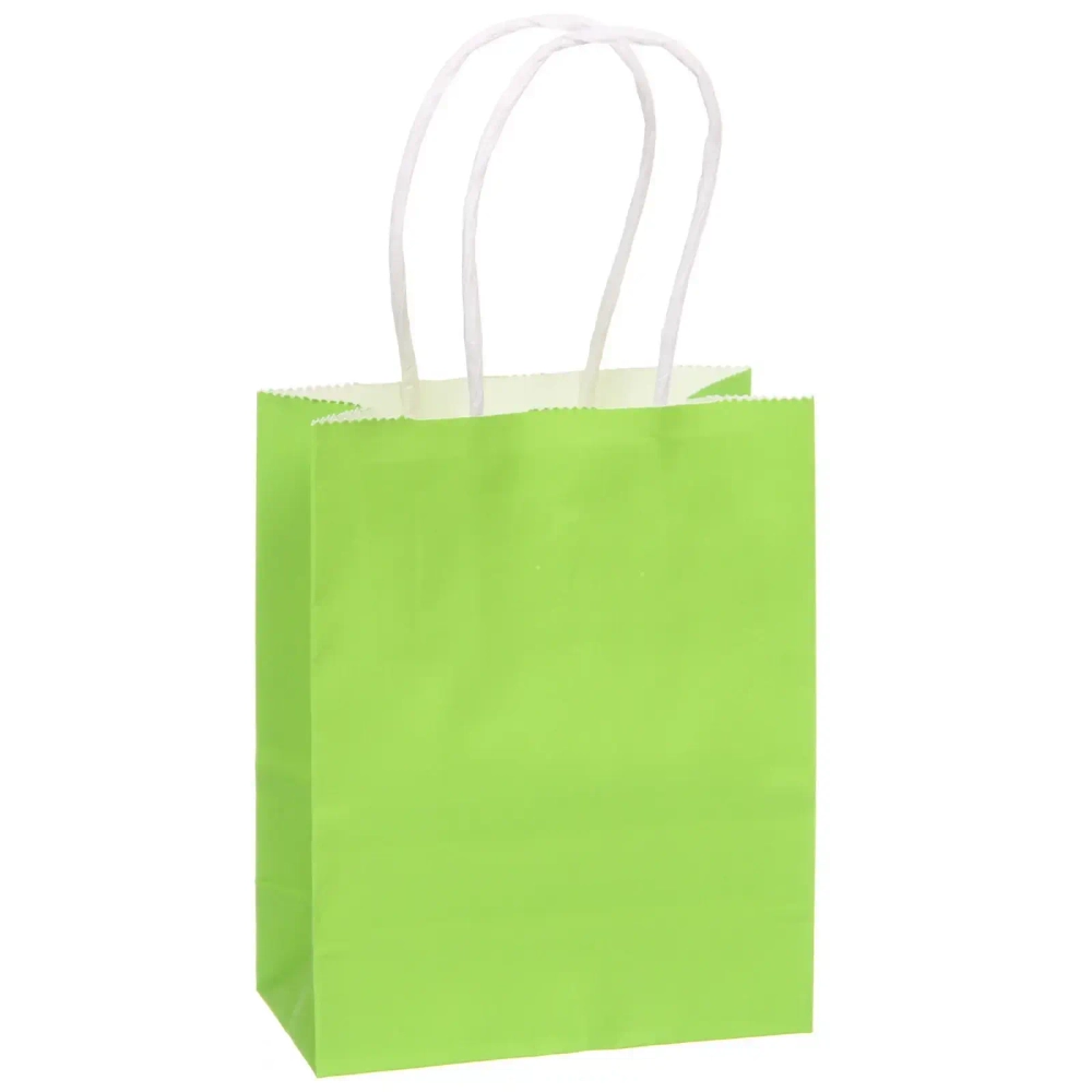 Пакет подарочный «Классика» 15*12*6 см, салатовый