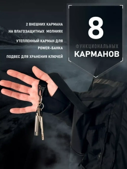 Куртка зимняя с системой подогрева