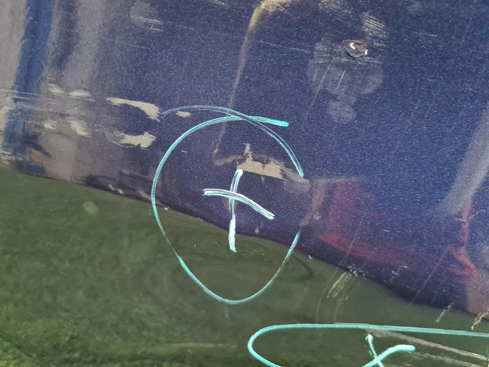 Дверь задняя правая Mercedes CLA C117 (2013-2019)