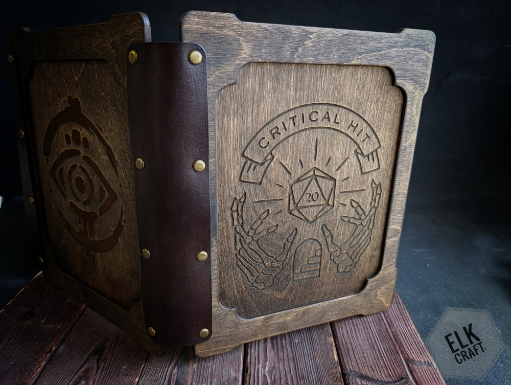 Ширма Кожаные Петли - (4 створки)