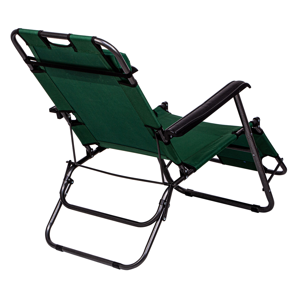 Кресло-шезлонг двухпозиционное 156 х 60 х 82 см, Camping Palisad