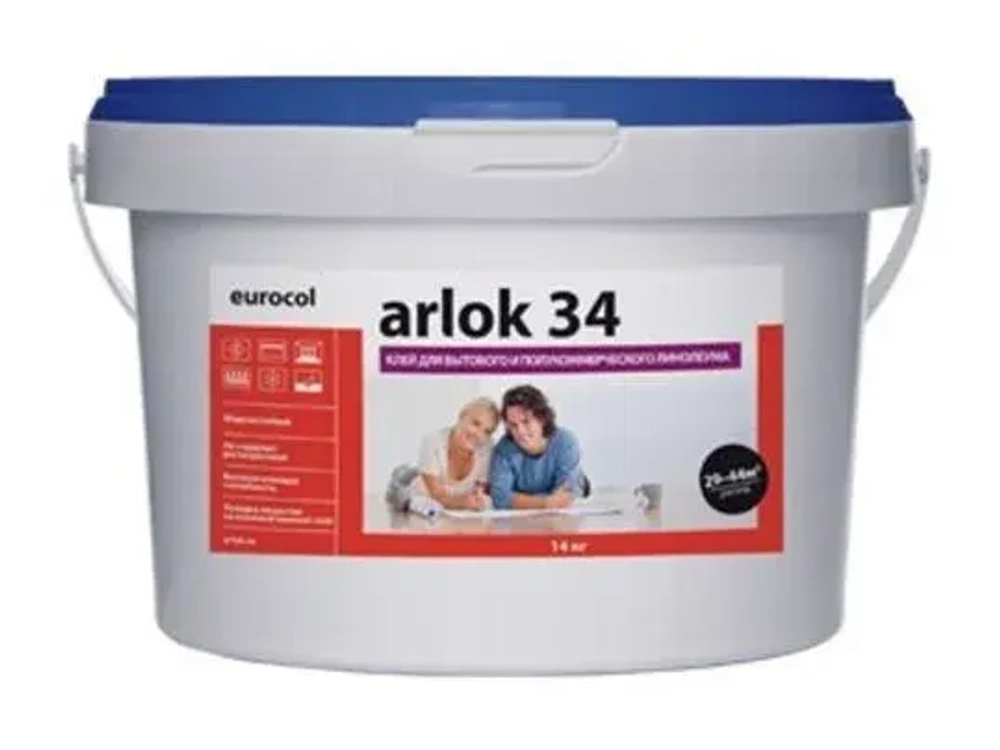 Клей для бытового и полукоммерческого линолеума Arlok 34 1,3 кг
