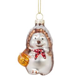 GAEM Украшение новогоднее "Ёжик", L5 W4 H9 см