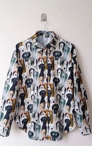 СОБАЧКИ, 100% хлопок Handmade Fabrics 3